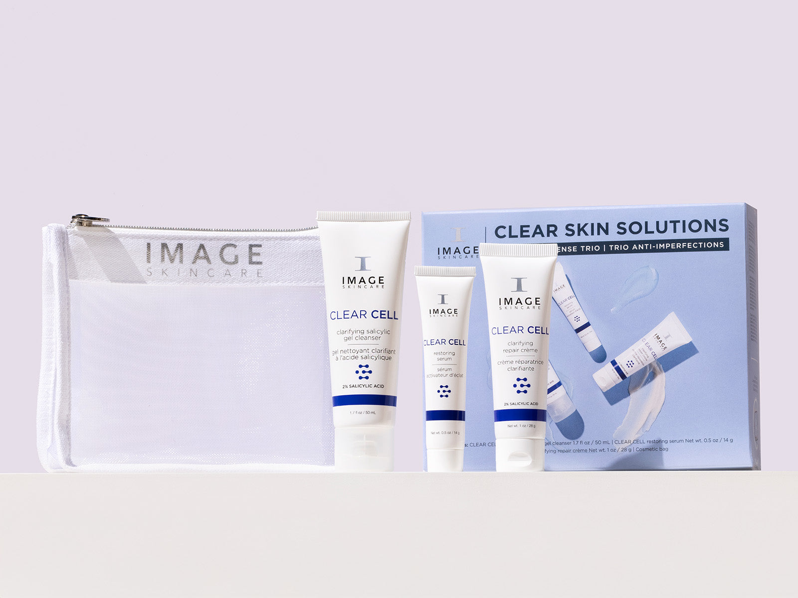 IMAGE Clear Skin Solutions Kit CLEAR CELL routine