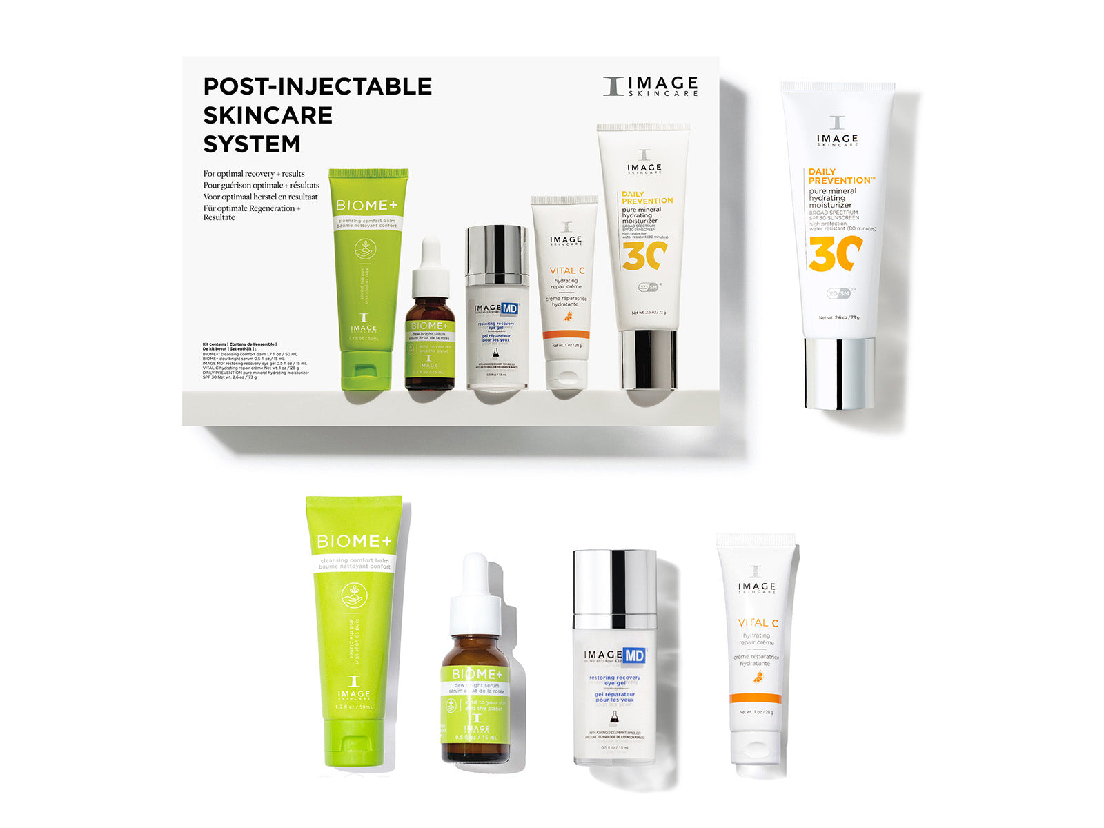 IMAGE Skincare Post-Injectable Skincare System – 5-stap nazorgset
