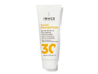 IMAGE Skincare Trial Size DAILY PREVENTION Pure Mineral Hydrating Moisturizer SPF 30