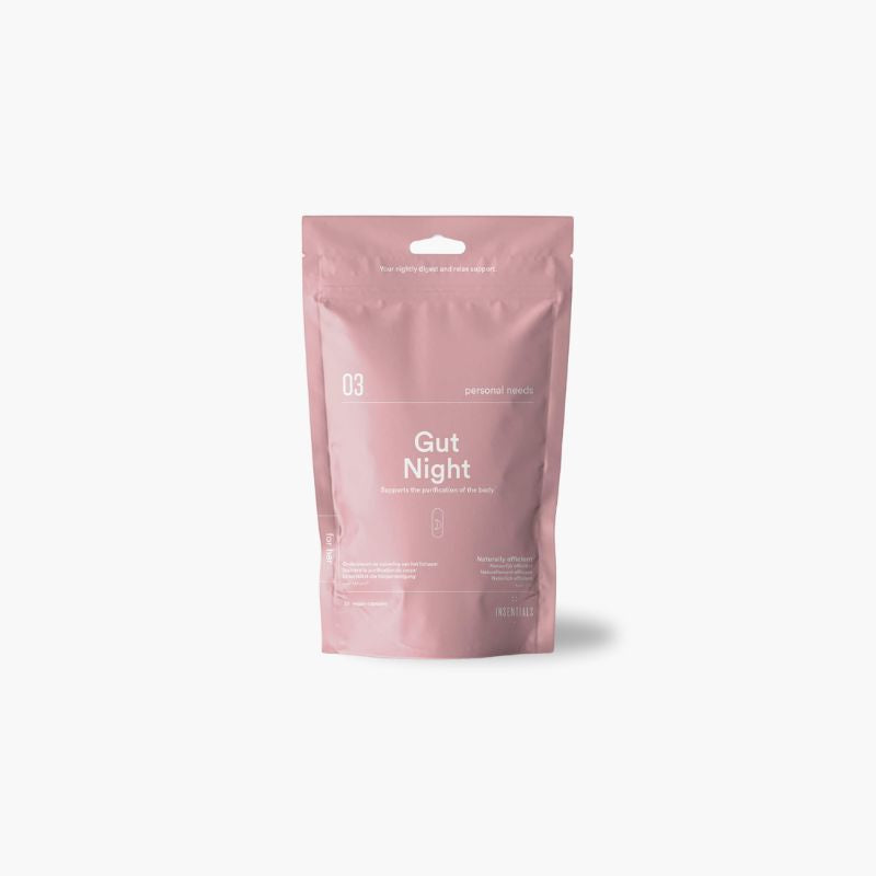 Insentials Gut Night supplement verpakking