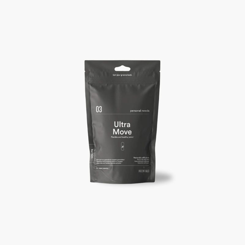Insentials Ultra Move supplement verpakking
