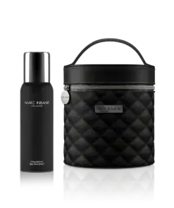 Zwarte Marc Inbane Vanity Bag voor skincare en tanningproducten
