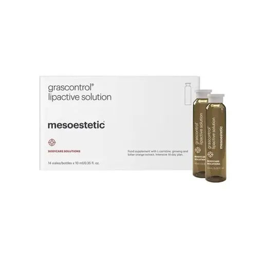 Mesoestetic Grascontrol Lipactive Solution dagelijkse supplementampullen