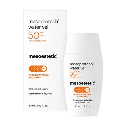 Mesoestetic Mesoprotech Water Veil SPF 50+ dagelijkse zonbescherming voor het gezicht