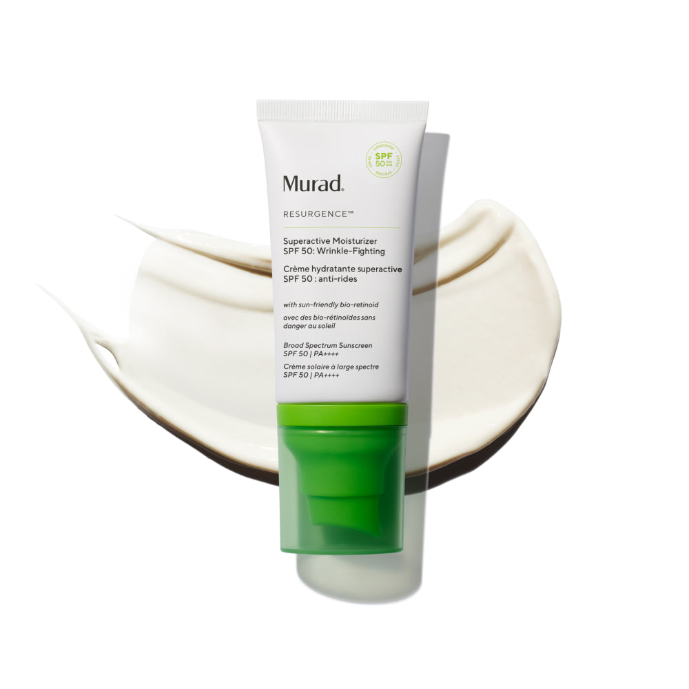 Murad Superactive SPF 50 Wrinkle Fighting beschermingsdetail