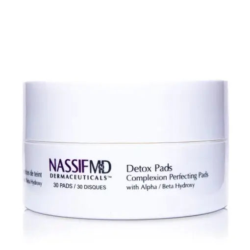 NassifMD Detox Facial Pads Original 30ct voor poriën, talg en huidtextuur